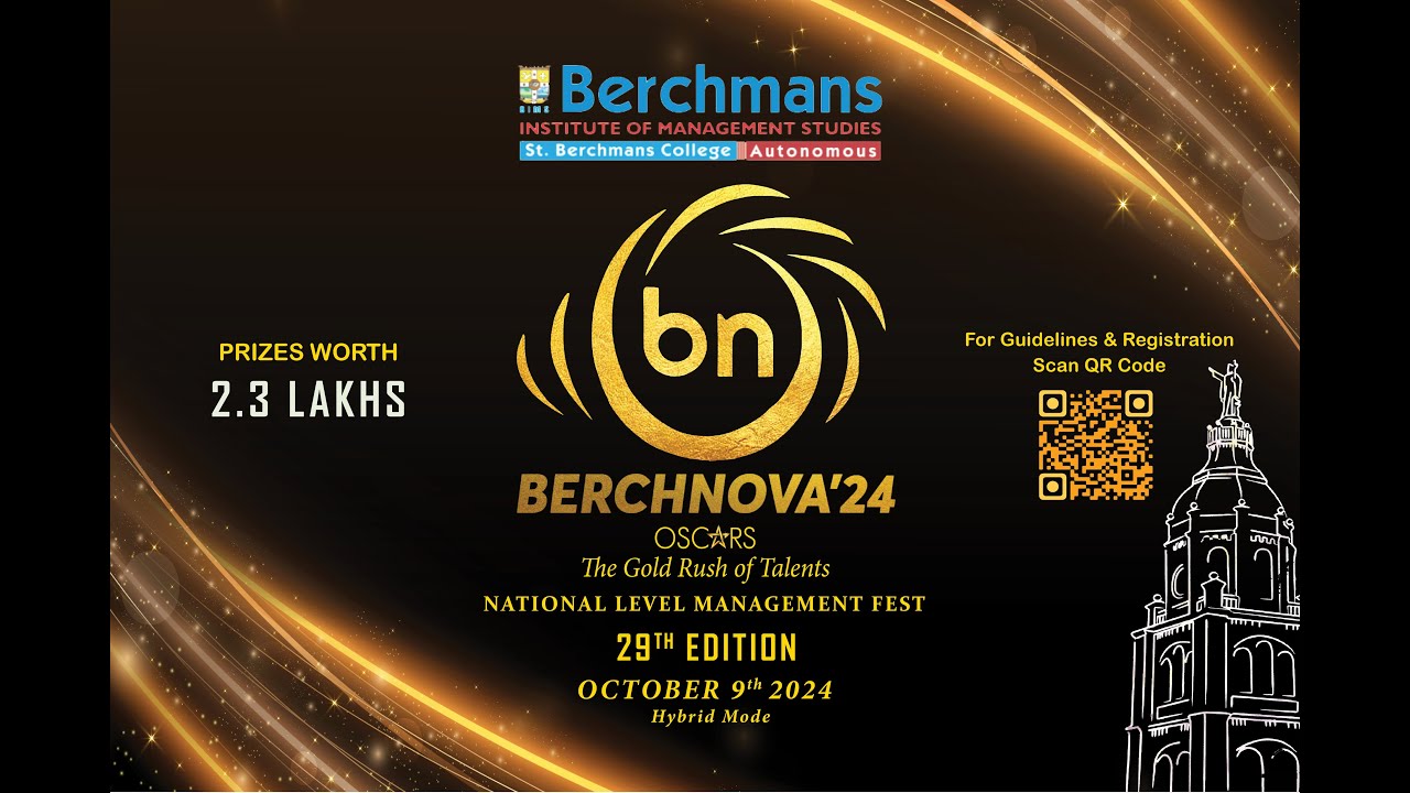 BERCHNOVA'24 | 29TH EDITION | LOGO LAUNCH | BIMS | SB COLLEGE, CHANGANASSERY | KERALA
