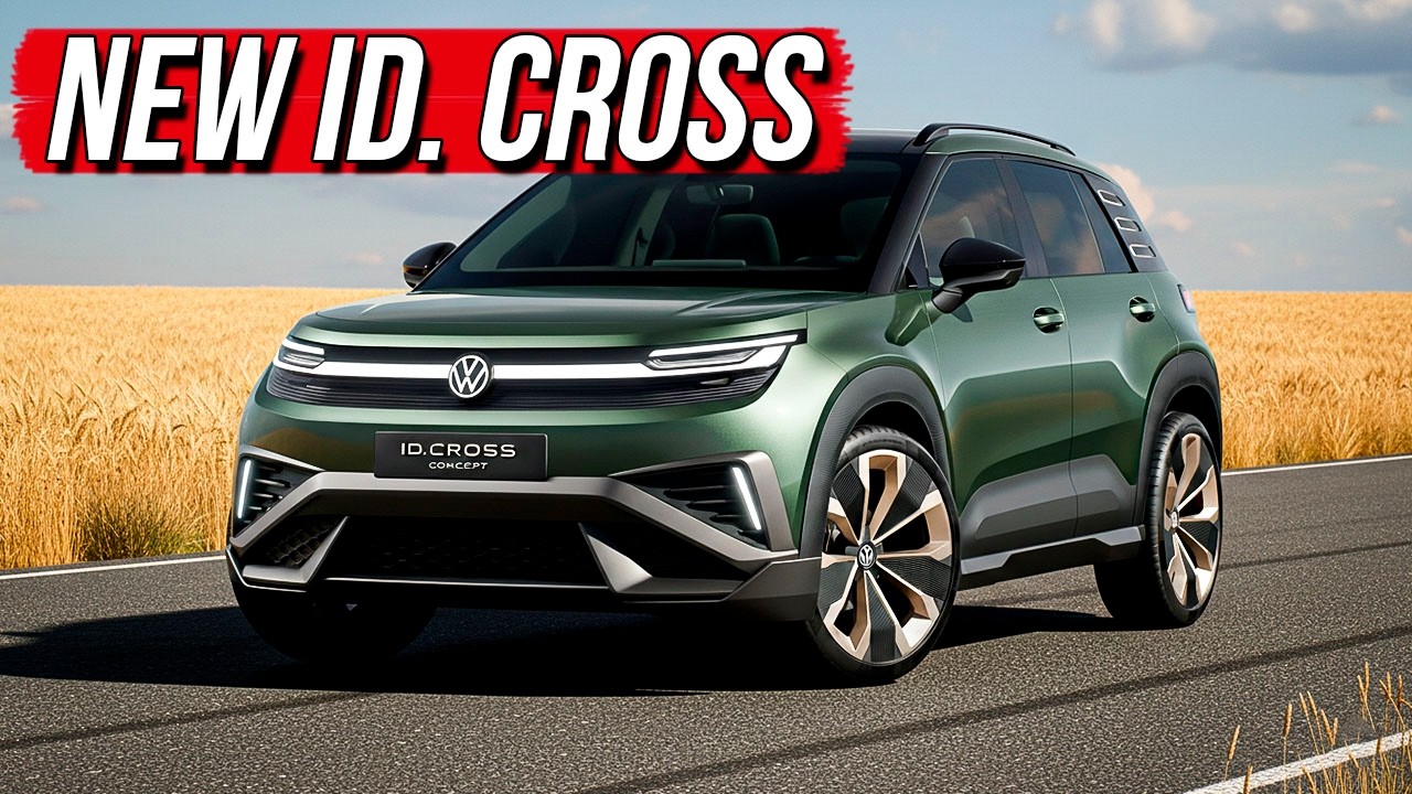 Volkswagen наконец-то прислушался! Первый взгляд на новый ID. CROSS 2026 года.