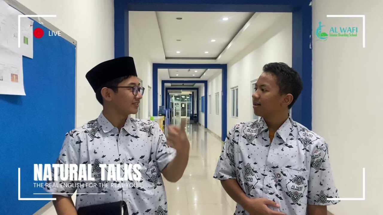Natural English Talk - Yusya and Attayar | X A