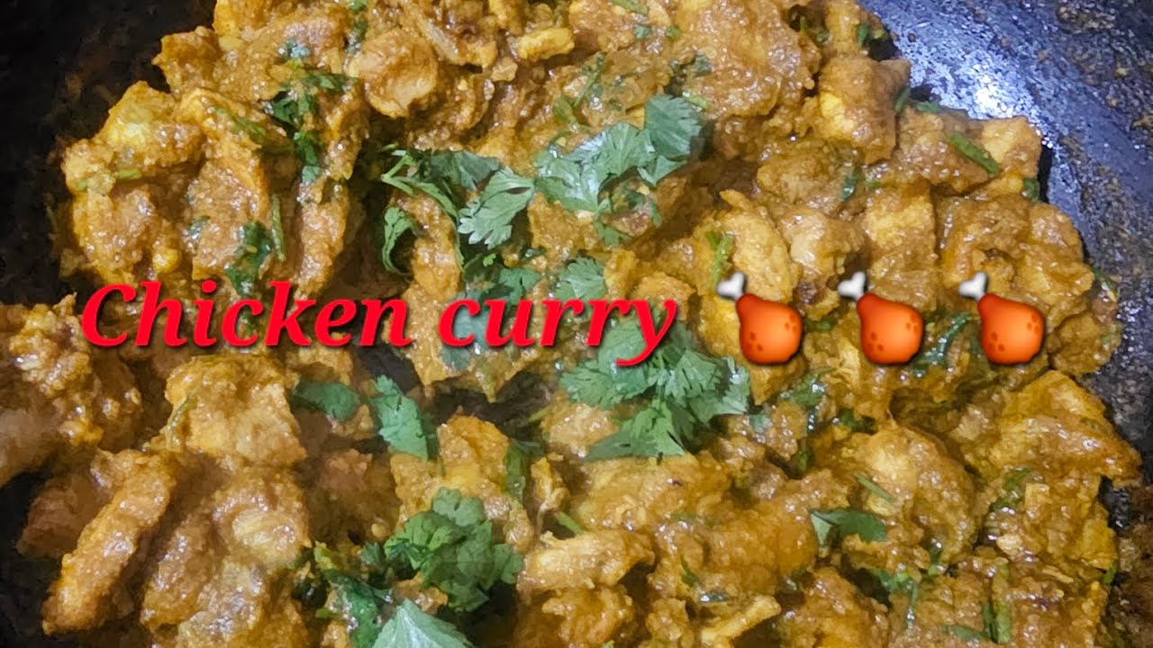 Chicken curry 🍗 🍗 🍗 |chicken||divya's Cloud Kitchen|