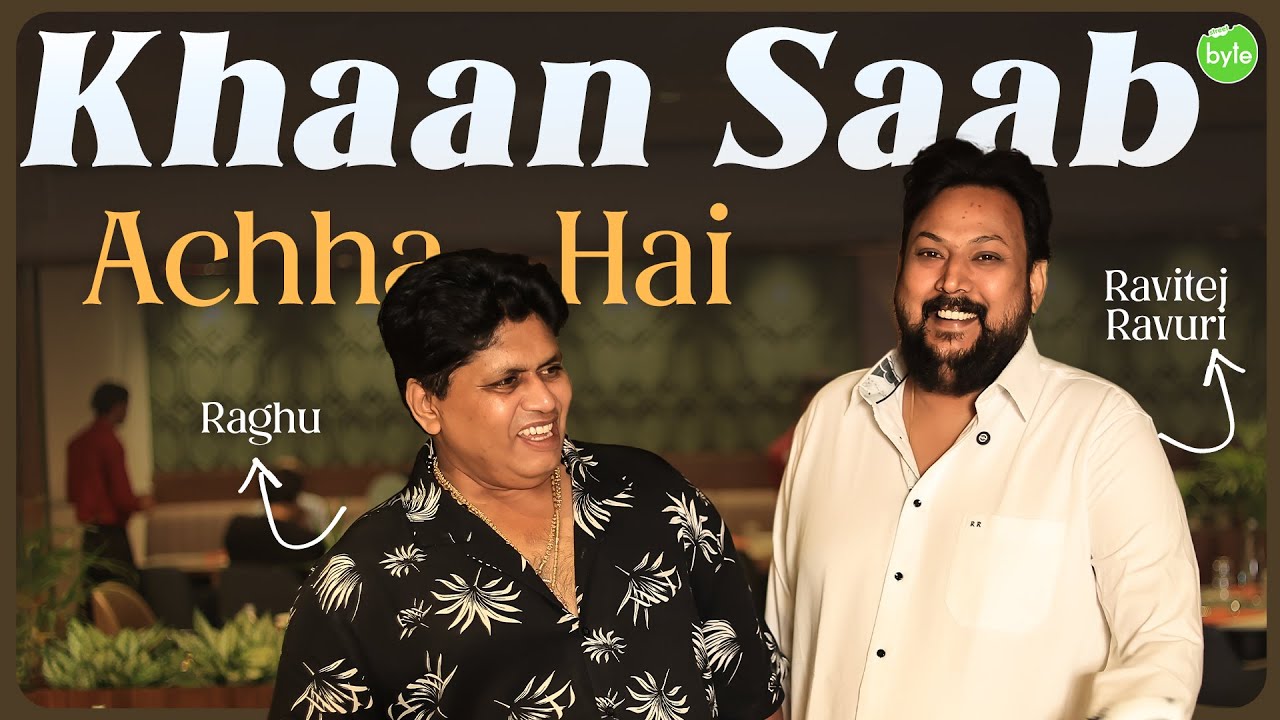 Street Byte Ravi and Actor Raghu at Khaan Saab | Amazing food | Fantastic Starters | Silly Monks