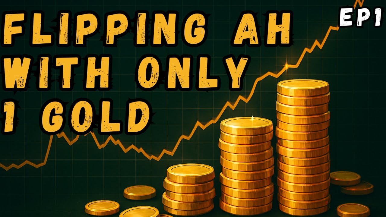 Auction House Flip With Only 1 gold (EP1) | Warmane TBC