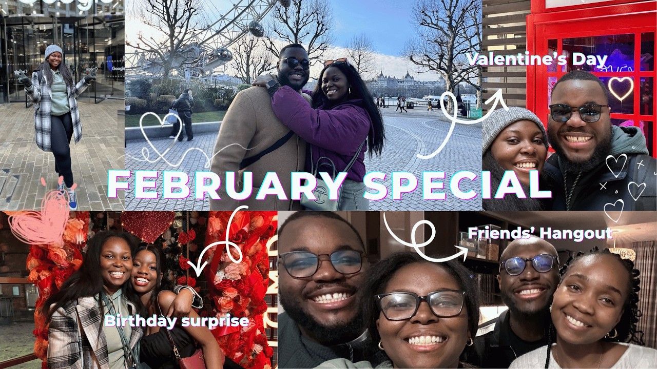 Living in London - My Fiance came to London | Birthday Surprise in Birmingham | Valentine’s Day