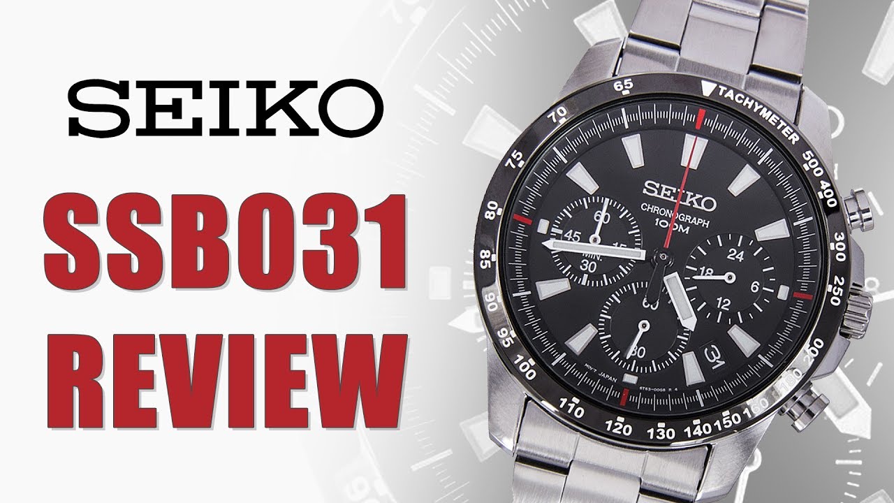 Seiko SSB031 Chronograph - Omega Speedmaster Alternative?