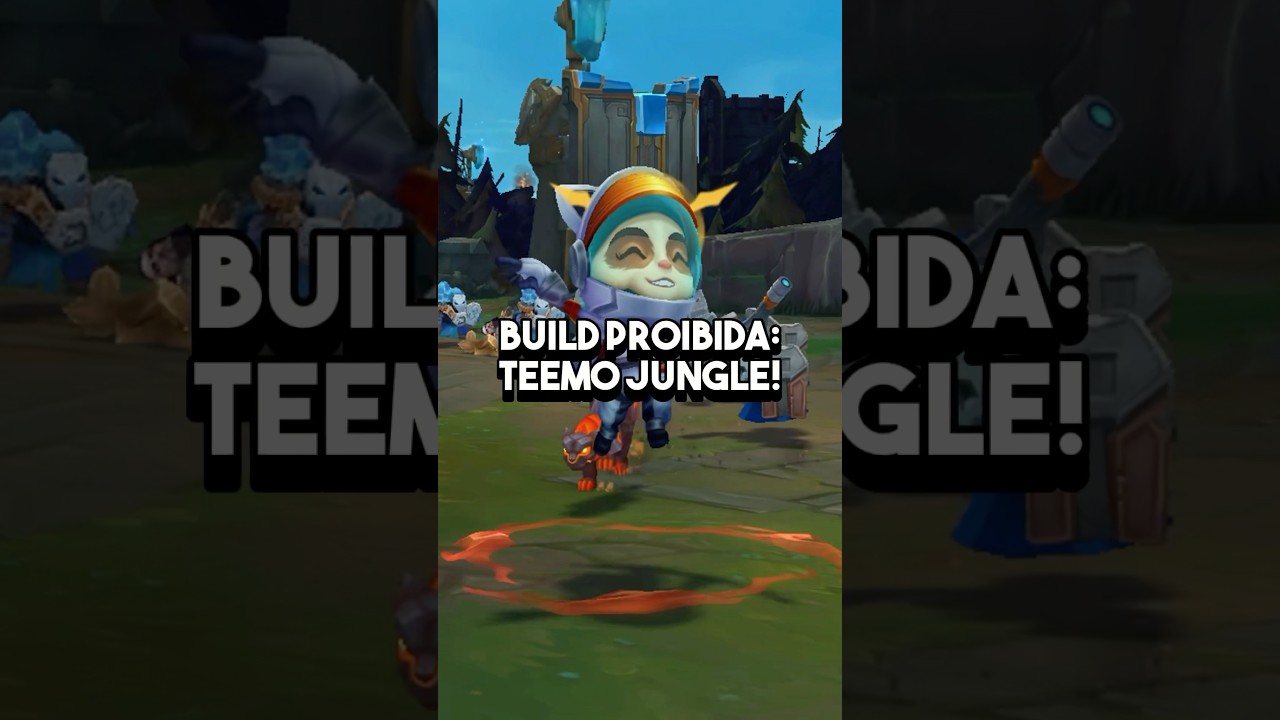 TEEMO JG T&Aacute; FORTE! #leaguebr #leagueoflegends #leagueoflegendsbrasil #lolbr
