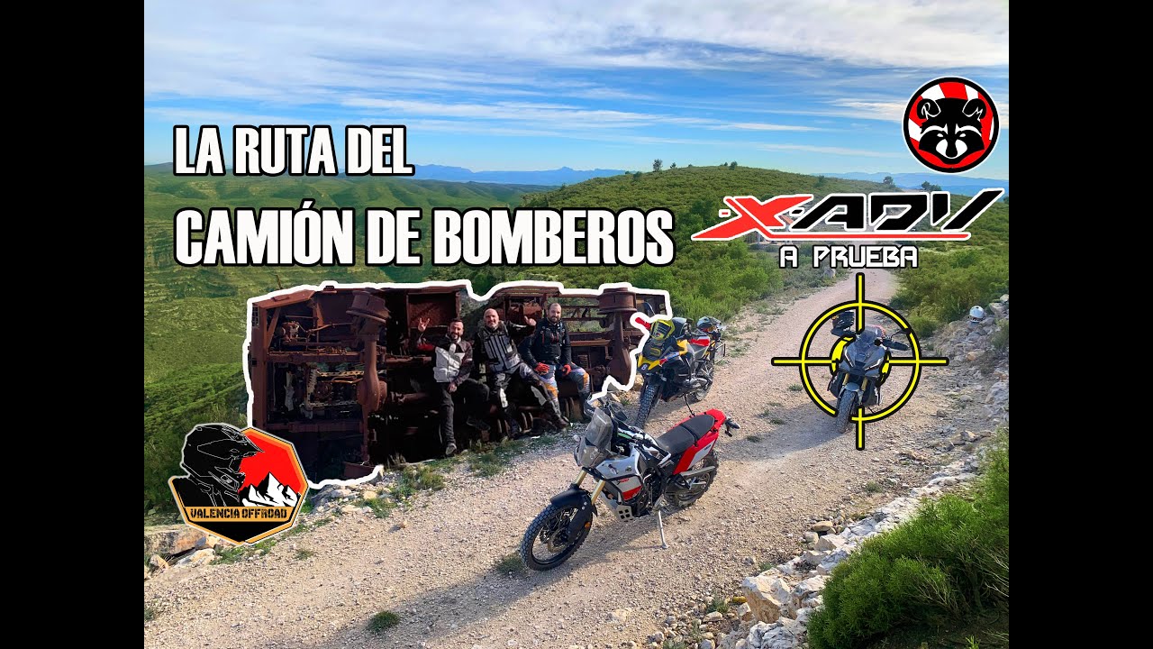 RUTA TRAIL DEL CAMIÓN DE BOMBEROS. VALENCIA OFF ROAD. PONEMOS A PRUEBA EL X ADV DE HONDA