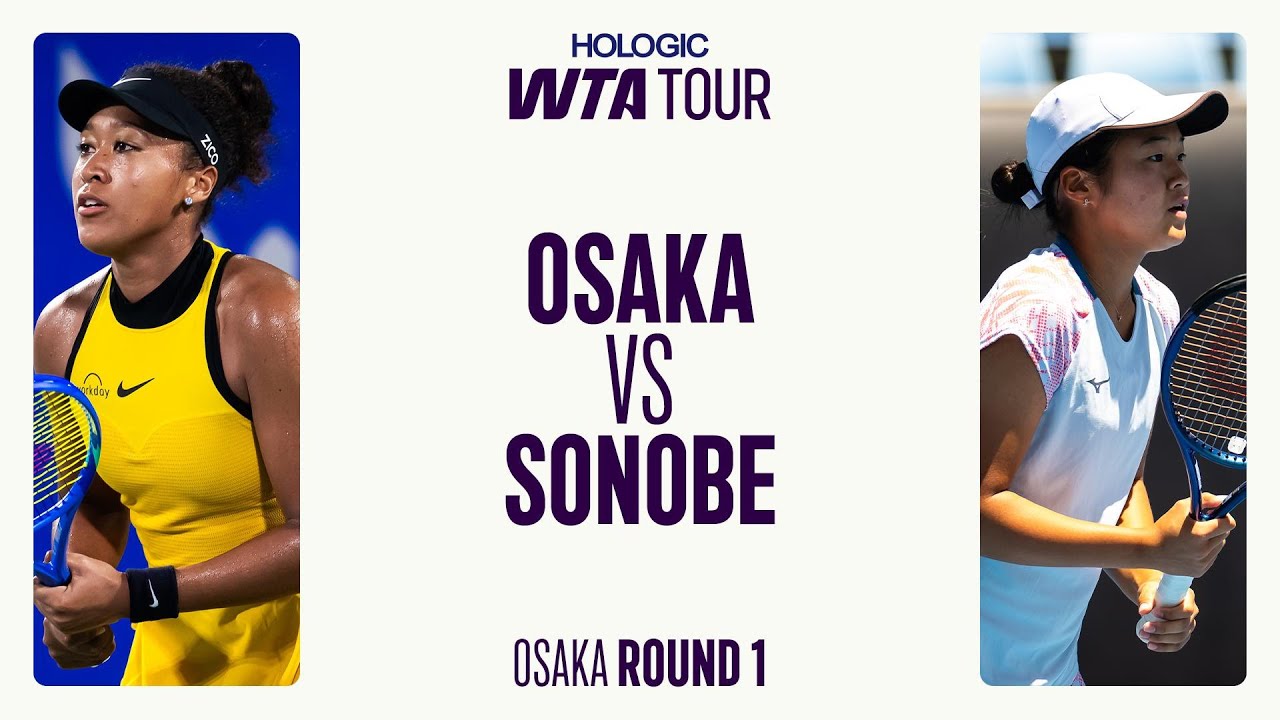 Наоми Осака vs Вакана Сонобе | Осака-2025, 1-й тур | Обзор матча WTA
