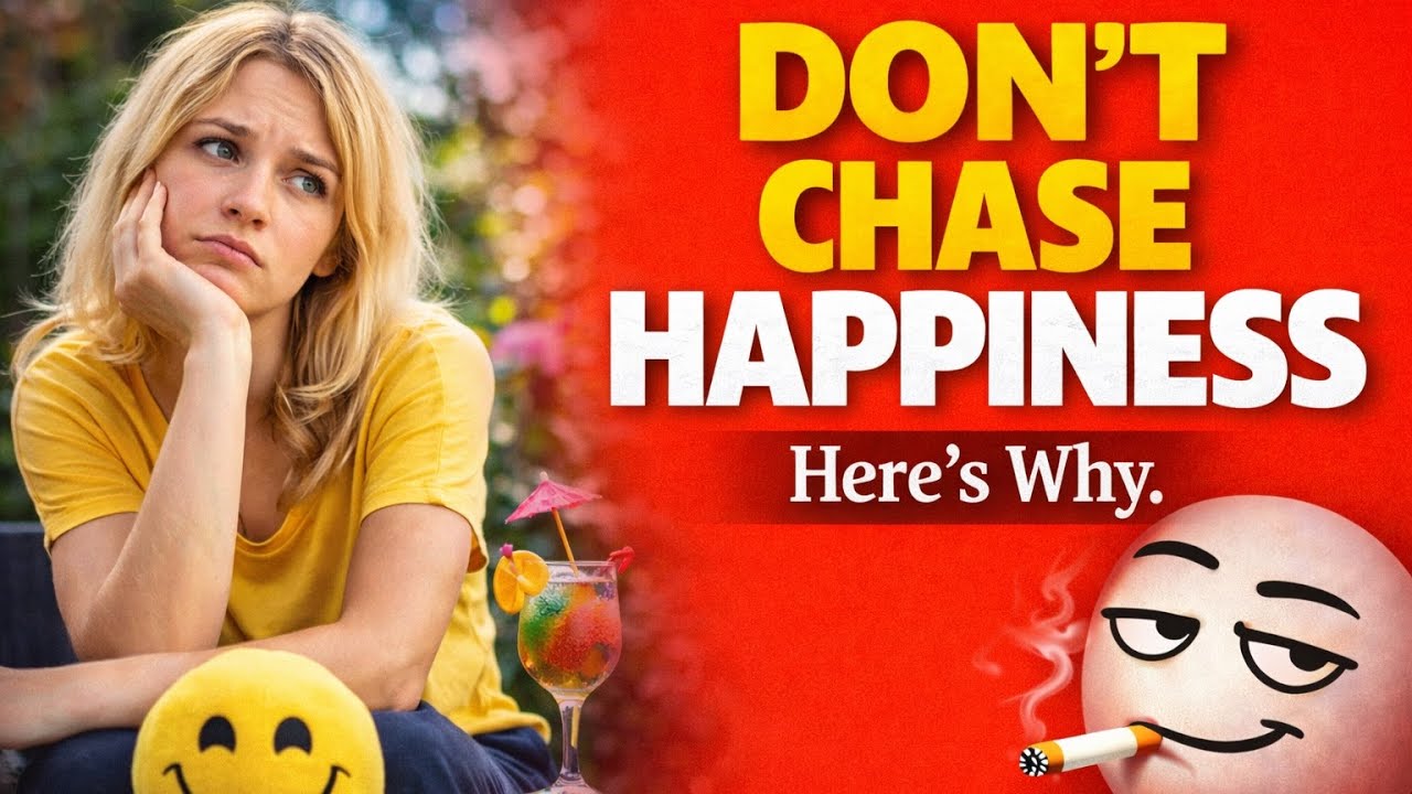 Don't Chase Happiness And Here's Why
