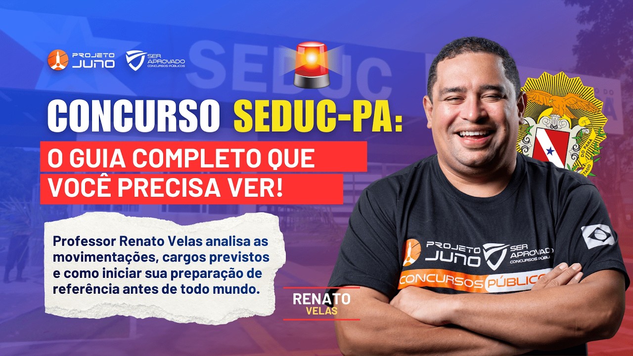 NINGUÉM ESTÁ FALANDO DO CONCURSO SEDUC-PA 2026? O GUIA COMPLETO QUE VOCÊ PRECISA VER!