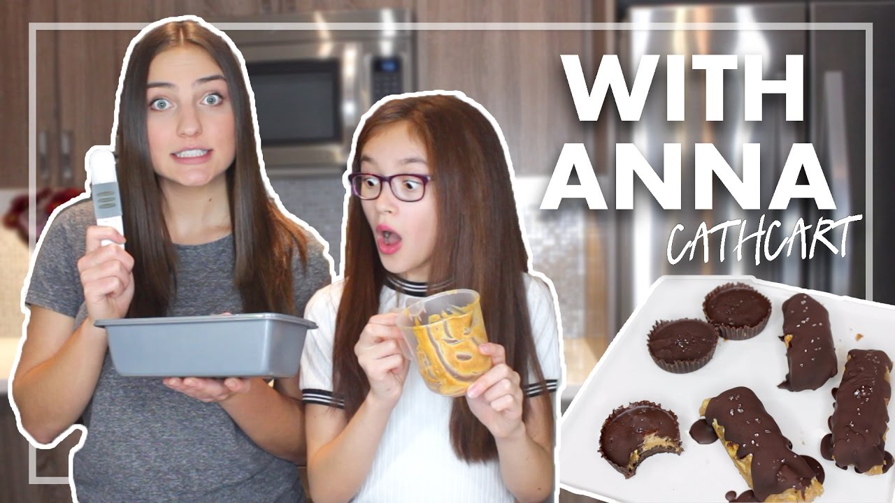 Веганский батончик Snickers и стаканчики с арахисовым маслом от Анны Кэткарт! #ГОТОВИМСЁБОЙ
