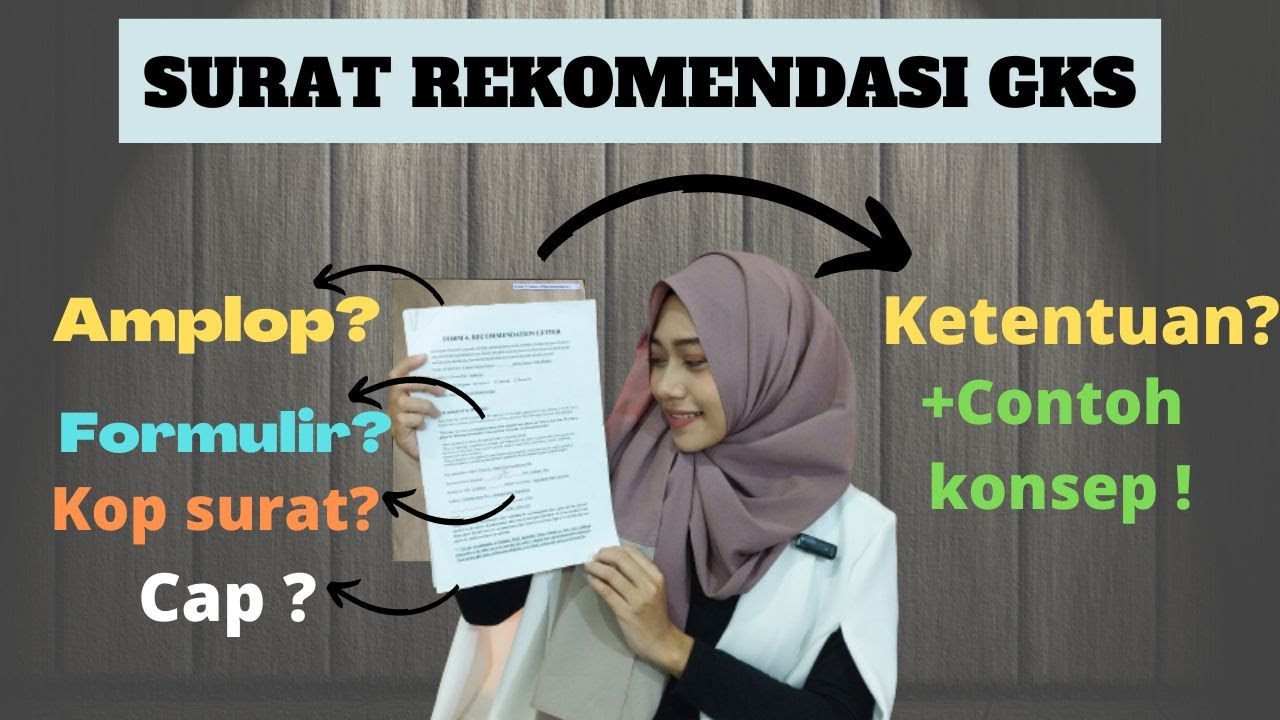 KETENTUAN SURAT REKOMENDASI GKS + CONTOH KONSEP - GLOBAL KOREA SCHOLARSHIP GKS KGSP