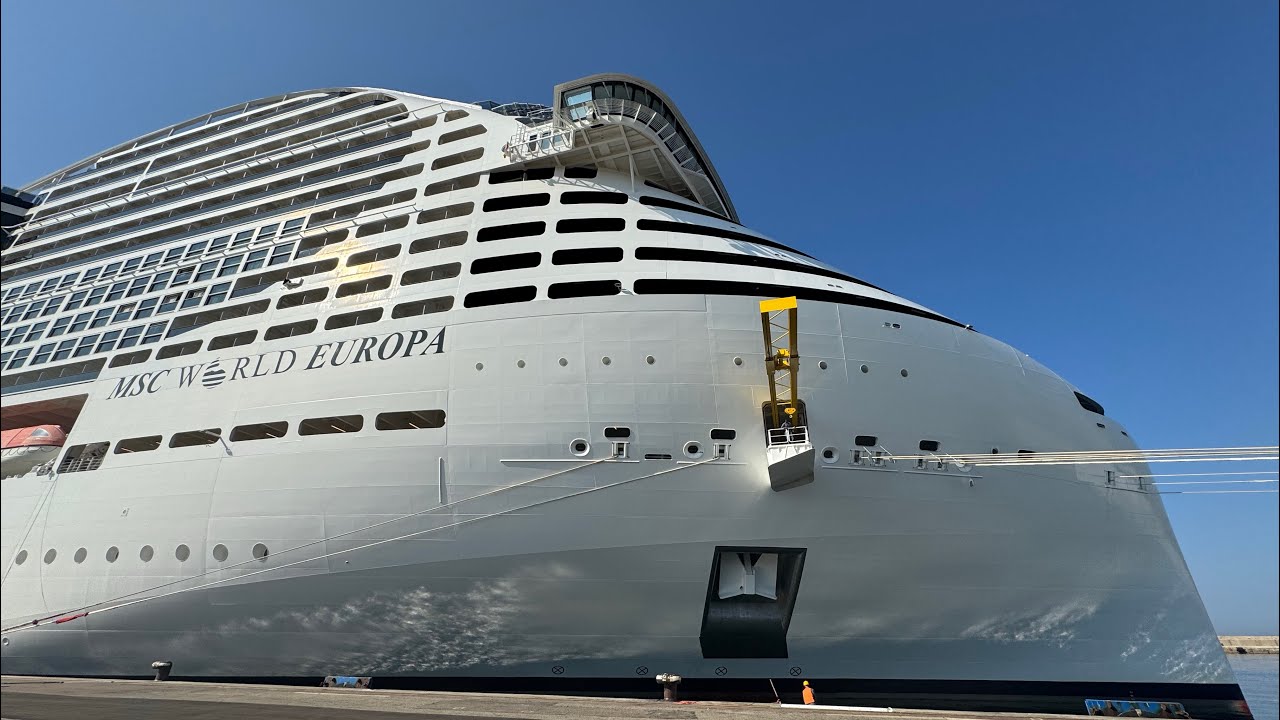 MSC World Europa full ship tour! Tour completo para el barco!