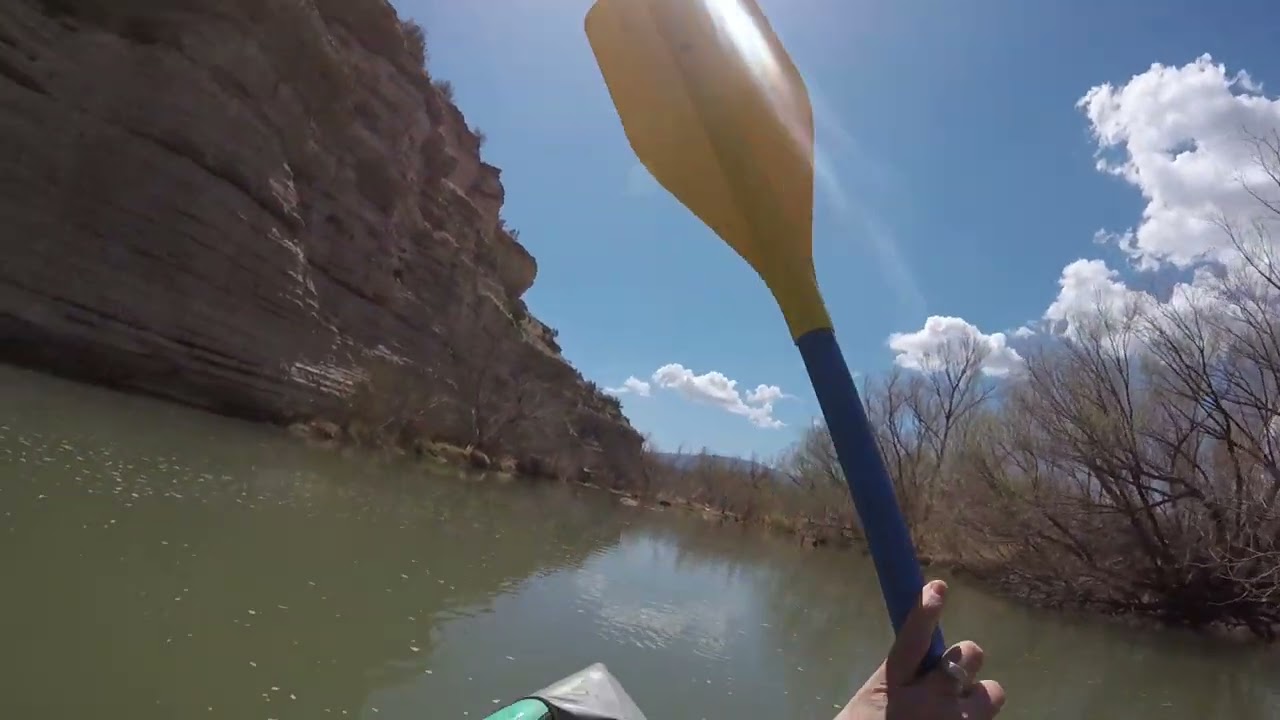 Kayaking - Verde river AZ