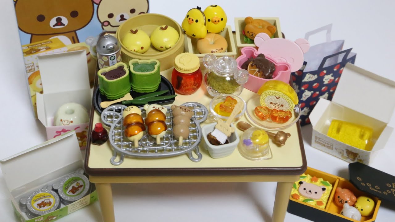 Re-MeNT Rilakkuma Happy Food Market Collection