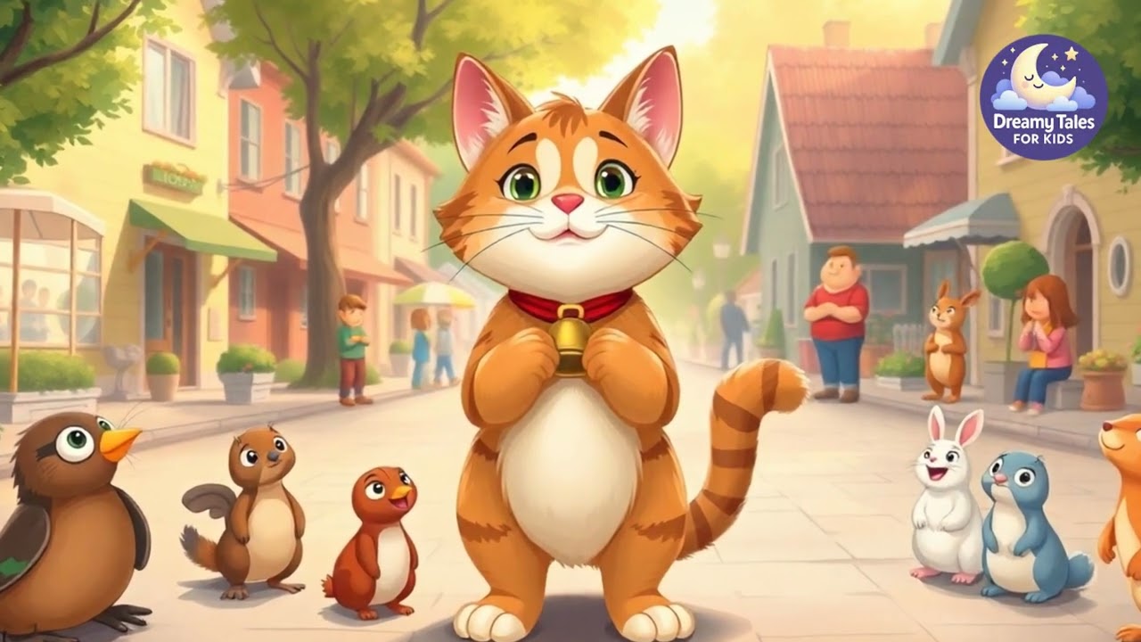The Cat Who Learned the Language of Bells | Magical Kids Story