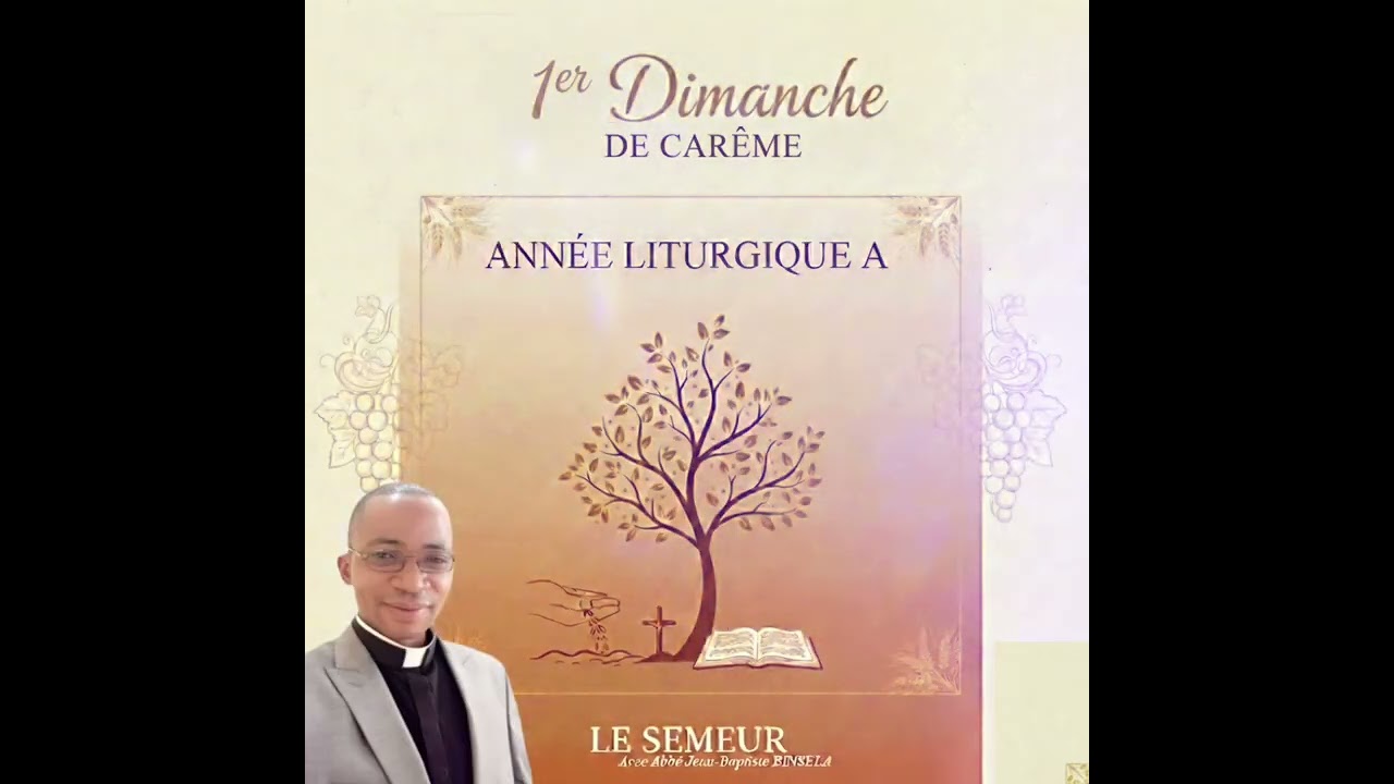 MÉDITATION PREMIER DIMANCHE DU CARÊME ANNÉE A 