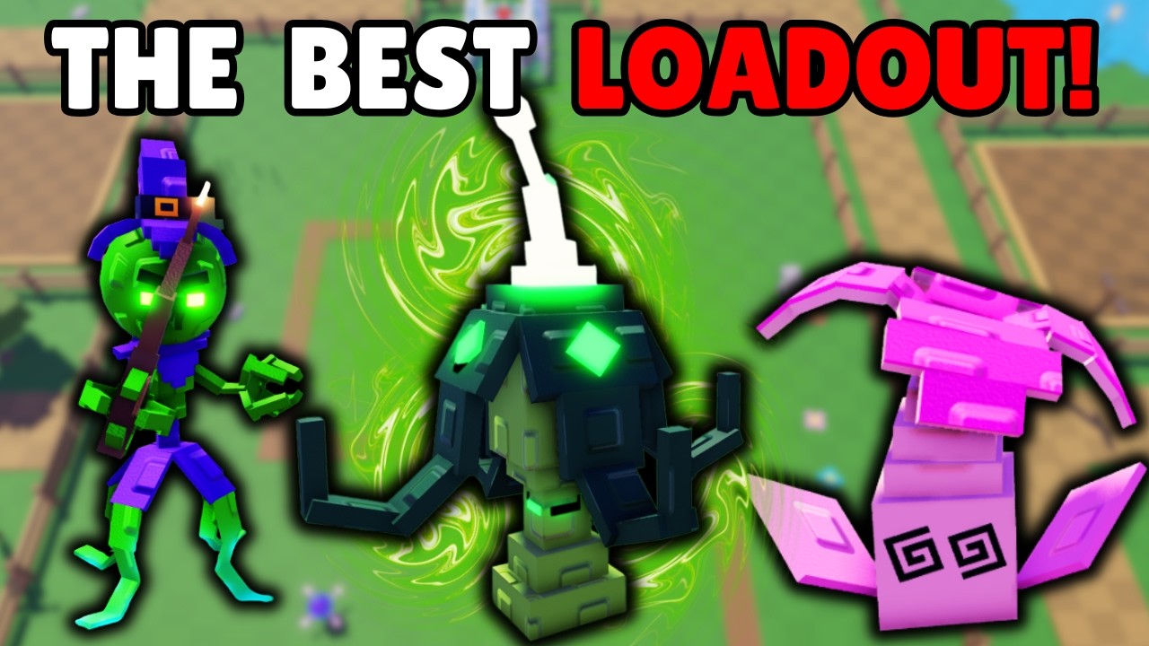 Мы создали лучшую экипировку для игры Garden Tower Defense!