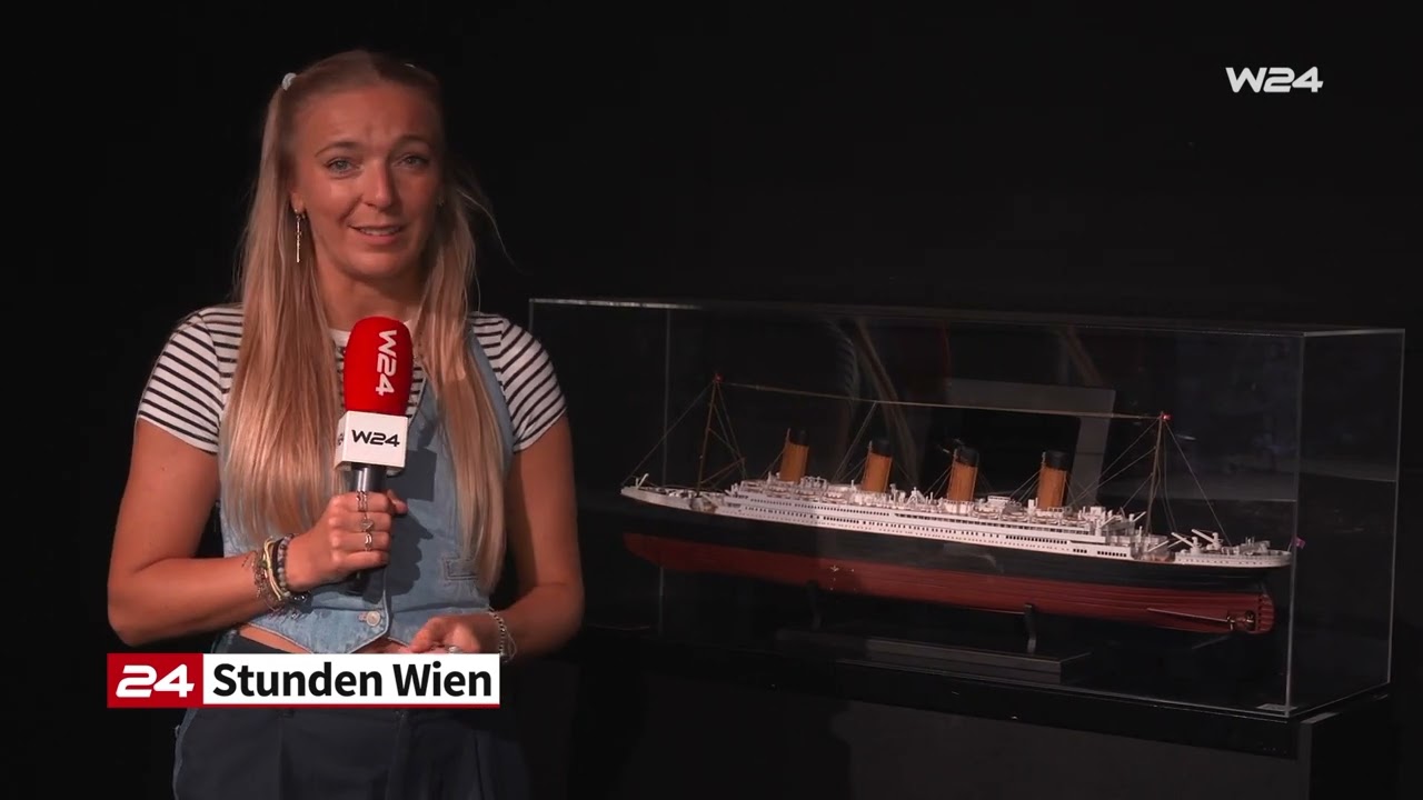 Immersive Titanic Schau in der Wiener Marx Halle