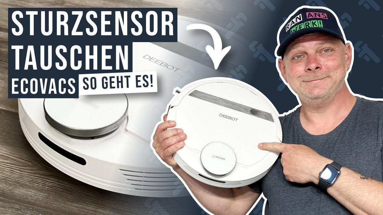 Sturzsensor Ecovacs tauschen
