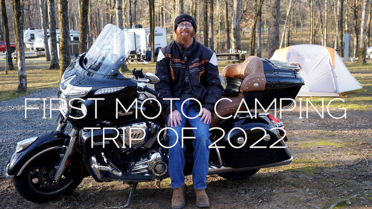 First Motorcycle Camping Trip of 2022: William Jefferson Clinton Presidential Library and Museum.