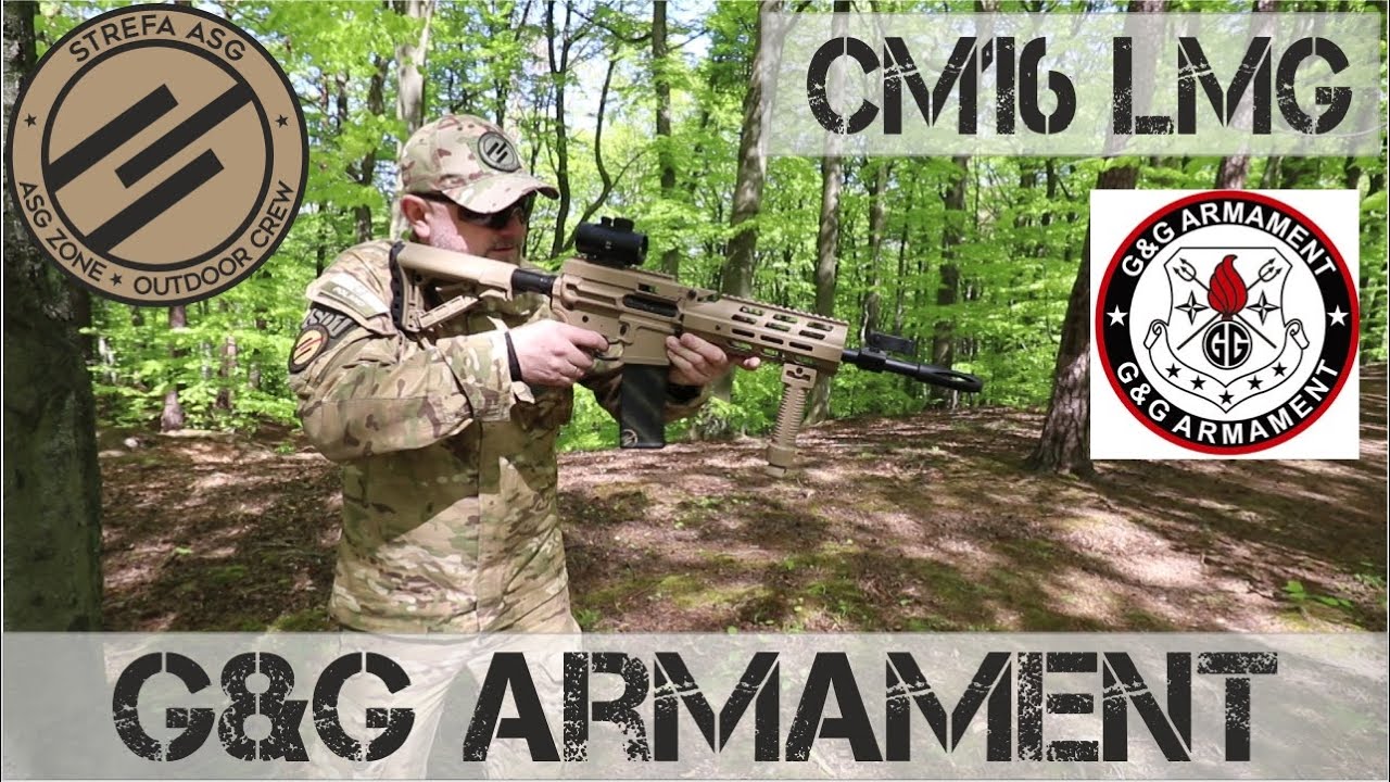 Replika ASG  G&G  CM16 LMG