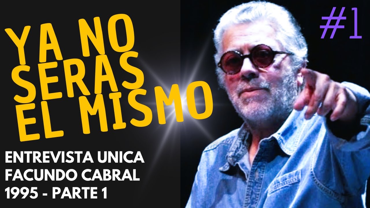 FACUNDO CABRAL entrevista Radial 1995 – PARTE 1/2