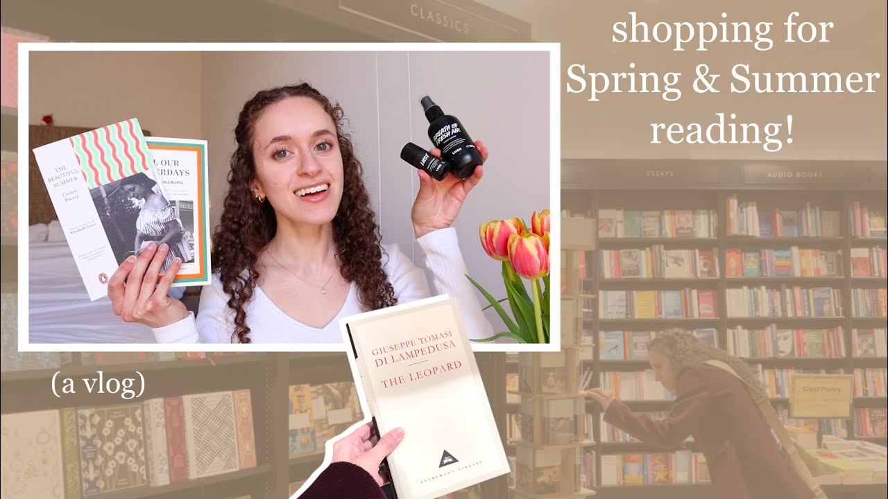 Book shopping for Spring & Summer reads! (a vlog) - Across the Pond ep. 6