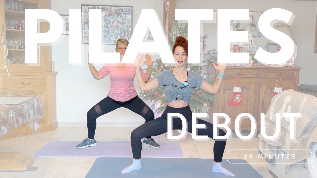 20 MIN - Pilates DEBOUT pour travailler son équilibre et sa posture (sans matériel)