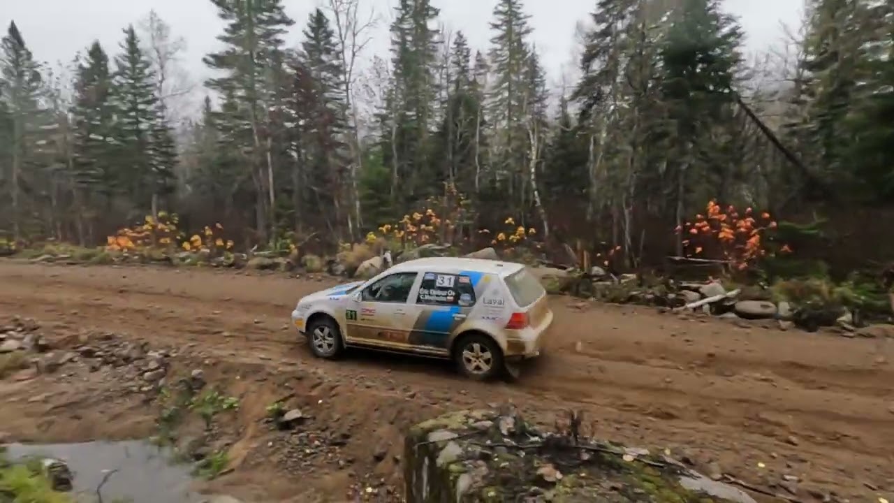 Bataram Canadian Rally Championship Charlevoix all  cars flybye