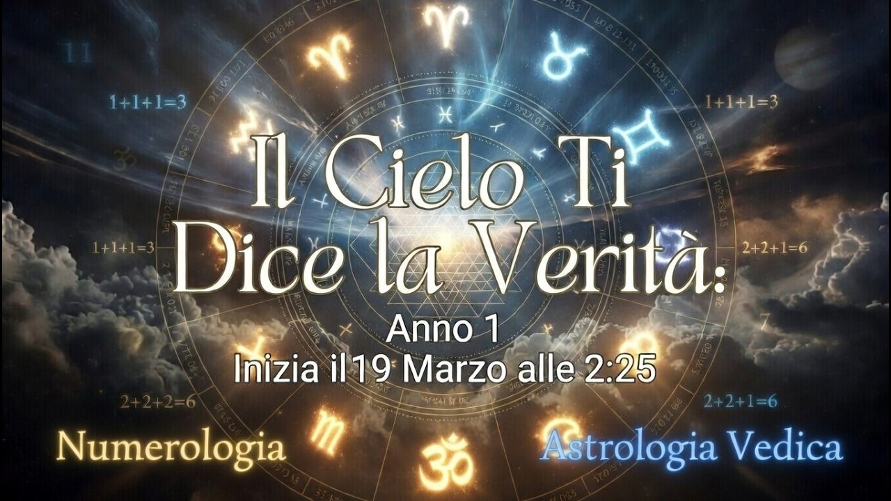 Il Cielo Ti Dice la Verità: Anno 1 Inizia il 19 Marzo alle 2:25 | Cosa Sta Succedendo Davvero