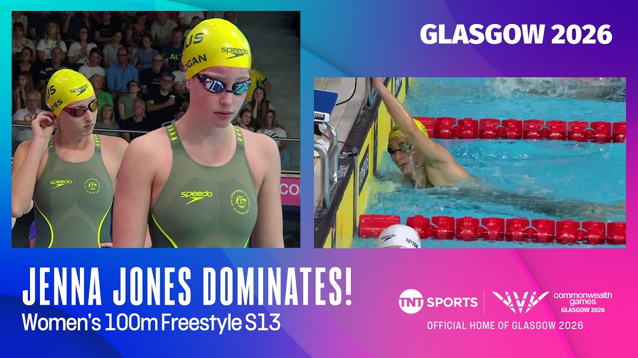 JUST TOO GOOD! 🥇 | Women's 100m Para Swimming Freestyle S13 | Glasgow 2026 Commonwealth Games