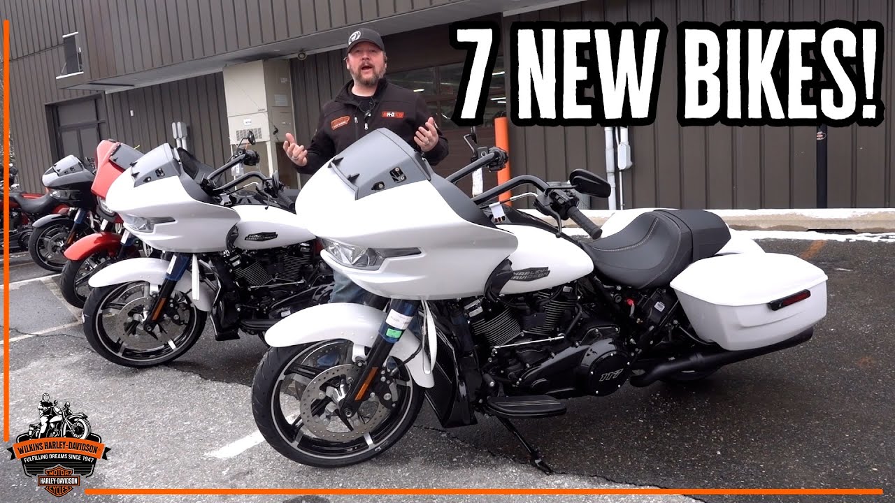 NEW BIKE DAY - 7 New 2024 Harley-Davidson Touring Motorcycles!