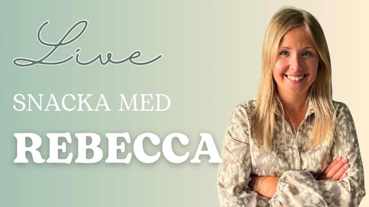 Bästa sättet att lära sig svenska? - Vi snackar live med Rebecca från Sweteach
