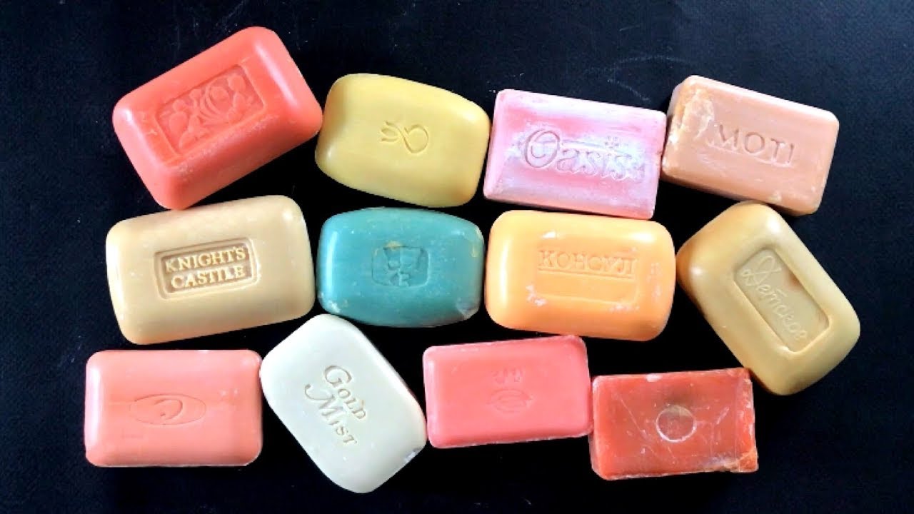 RETRO soap   ASMR soap   Cutting super dry soap   #soapcarving #sabun