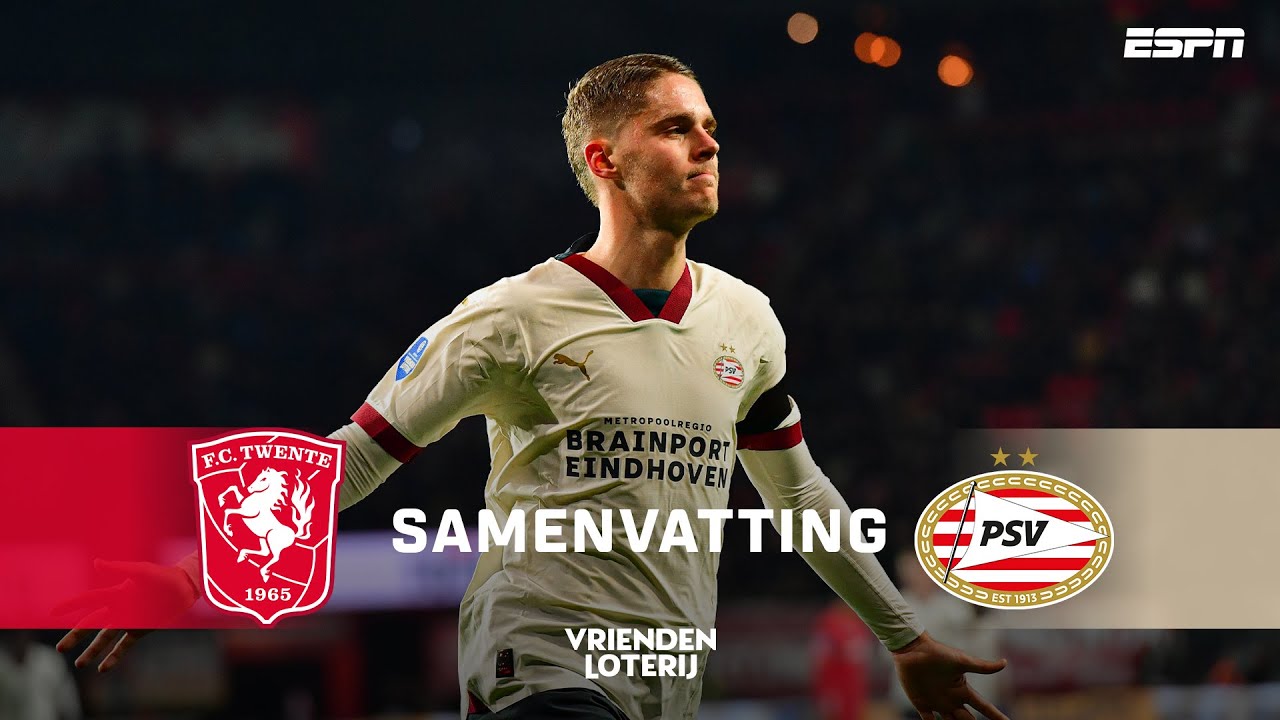 🟥 VROEGE RODE KAART en FLITSENDE COUNTER in KRAKER⚡️ | Samenvatting FC Twente - PSV