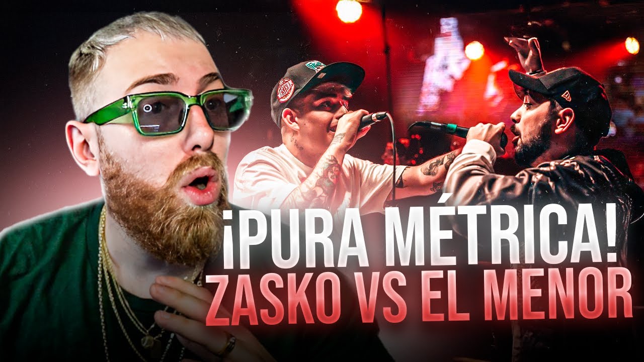 ¡UNA DE LAS MEJORES BATALLAS MÉTRICAS DEL AÑO! | ZASKO VS EL MENOR SANGRE X SANGRE VOL 3 CAMP LEAGUE