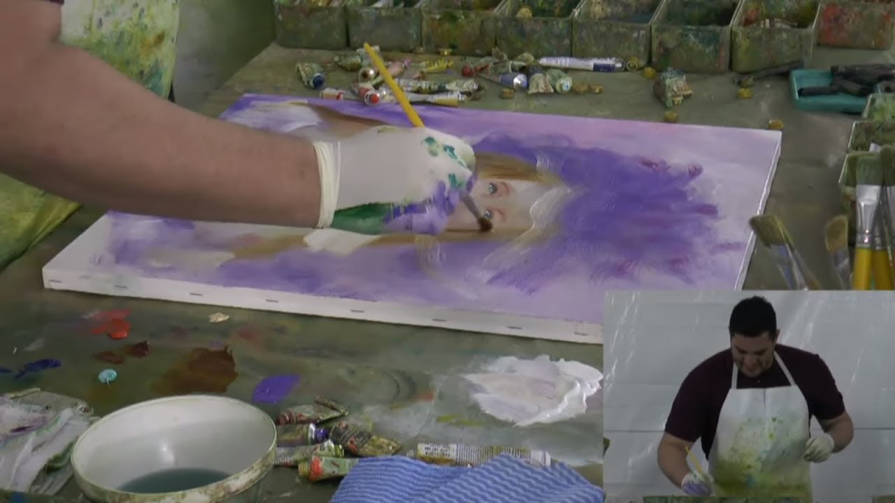 Pintura Mediúnica com Florêncio Anton