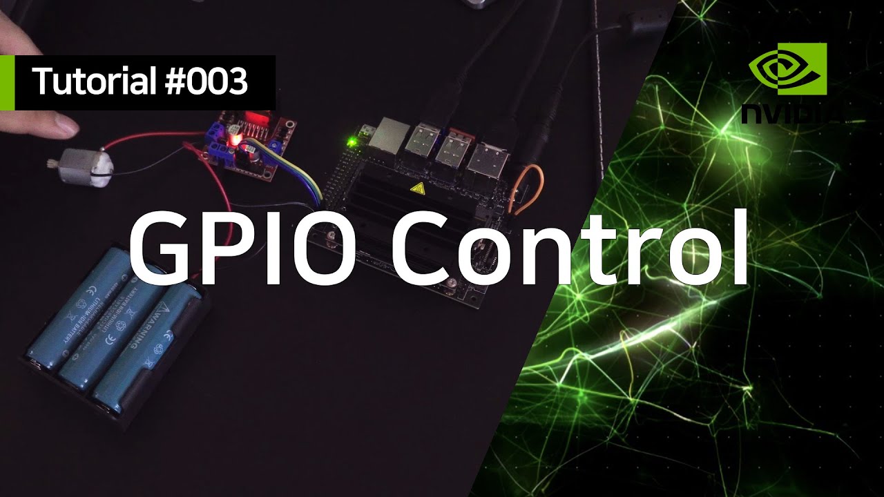 #JetsonNano Basic 003 : GPIO Control #MotorDriver #L298 #L298N #Jetson