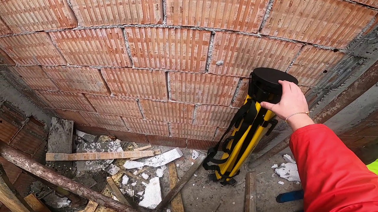 Trimble S8 robotic total station at work