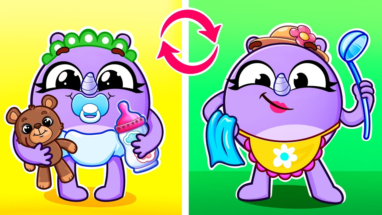 Parents Turn into Babies! 👶😂 Funny Family Story |  Kids Songs And Nursery Rhymes by Baby Zoo Story✨