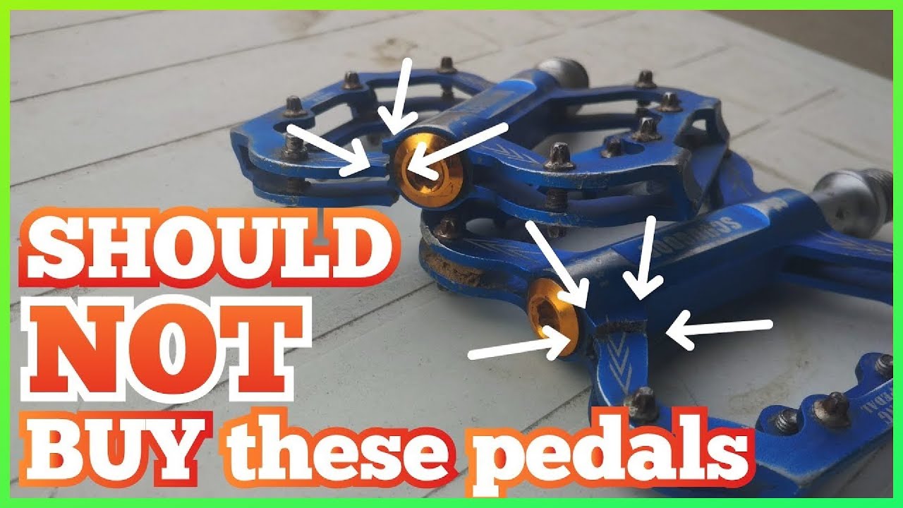 SCUDGOOD Triple Bearing Aluminum Alloy Bicycle Pedal - DO NOT BUY IT