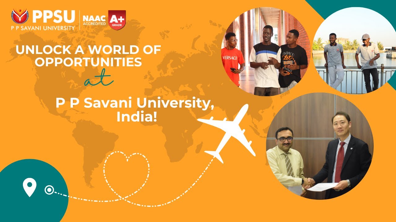 Globally Aligned Programs + Internships | Study at PPSU, India