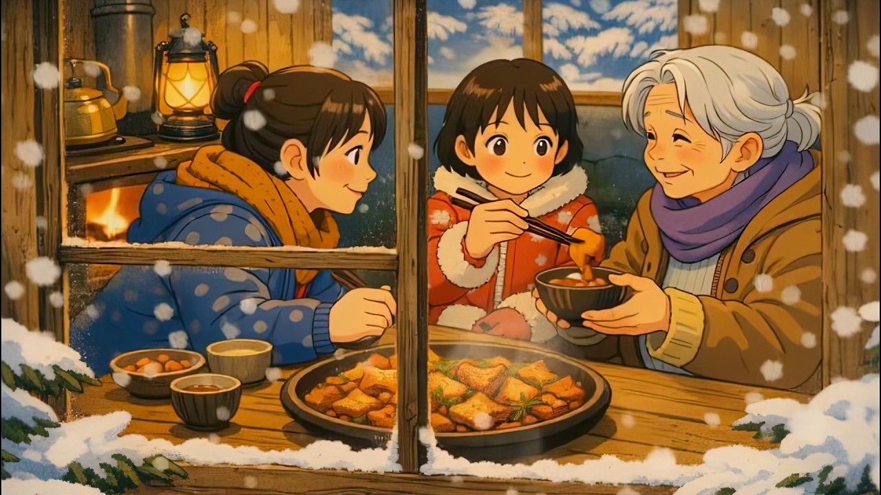 A Peaceful Ghibli Countryside Childhood | Autumn Harvest & Winter Preserves