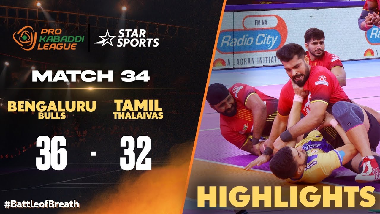 Bengaluru Bulls register their 2nd win of the season | #ProKabaddiOnStar 2024 HLS