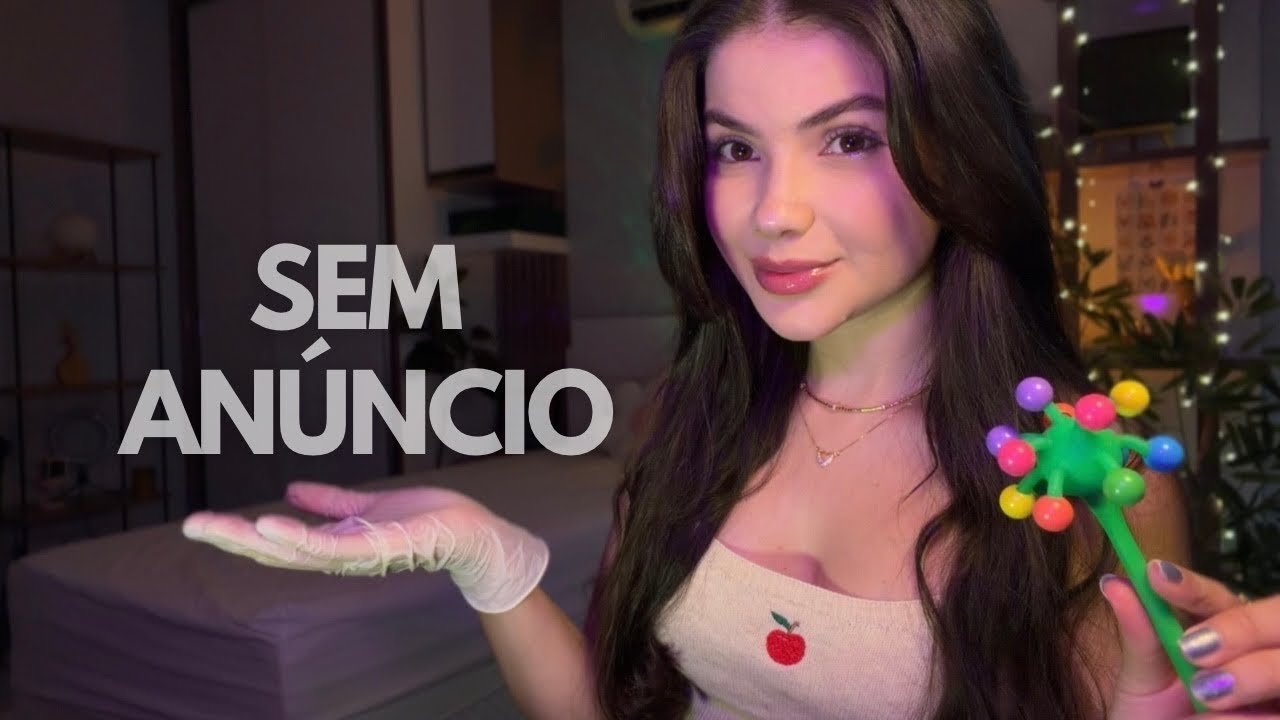ASMR SEM ANÚNCIO no meio (para dormir sem interrupção)😴🚨