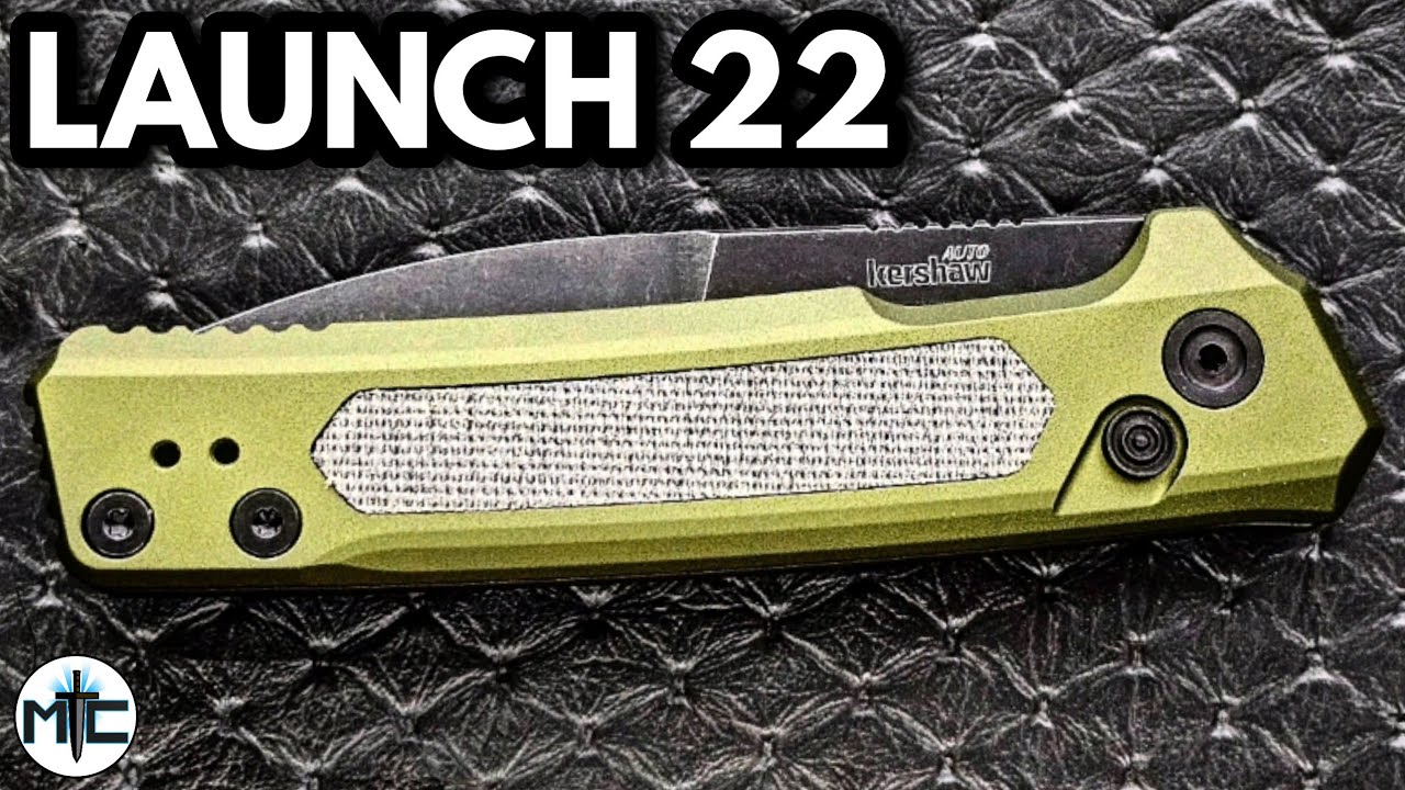 Kershaw Launch 22 Automatic Folding Knife - Overview and Review