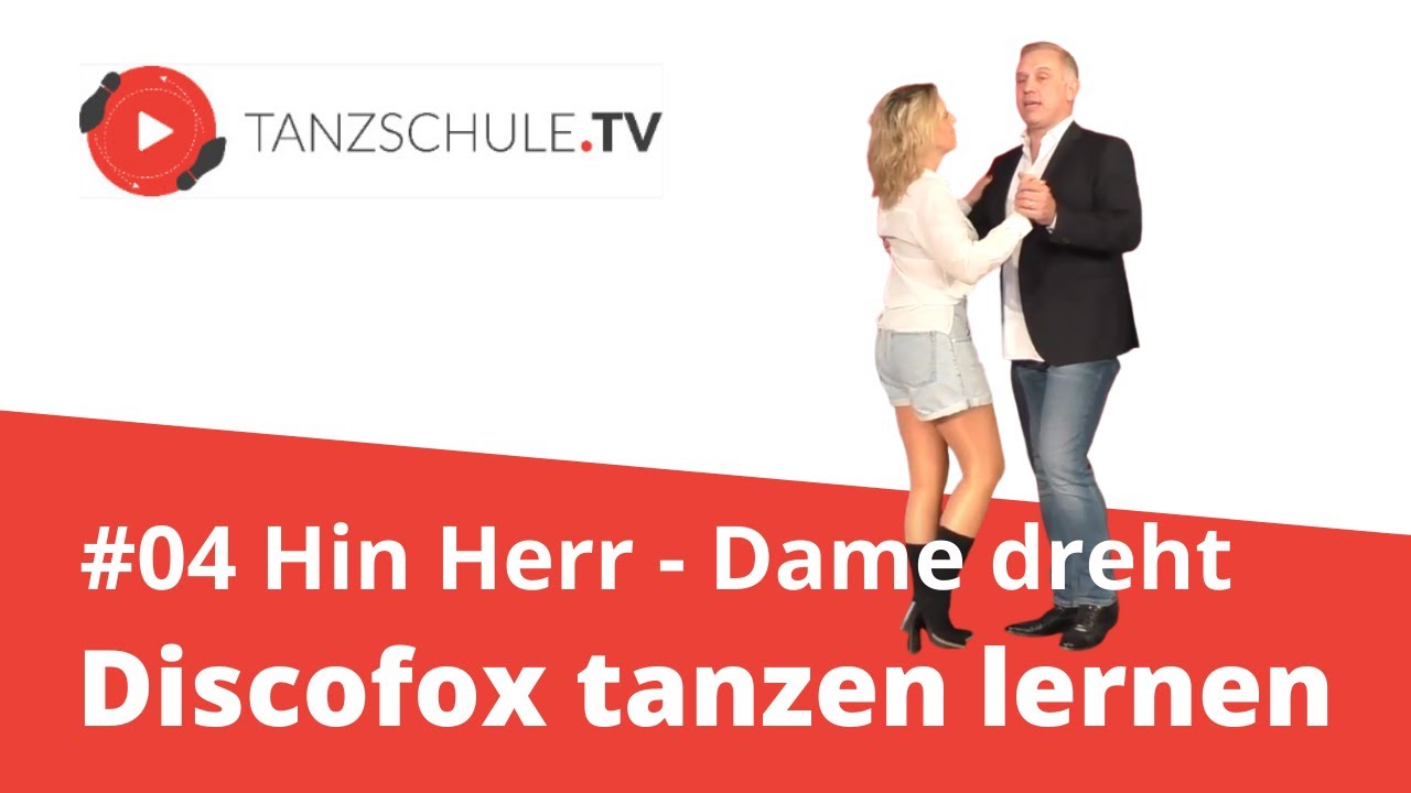 Discofox tanzen lernen - 04 Damensolo - Hin Her - die Dame dreht | tanzschule.tv