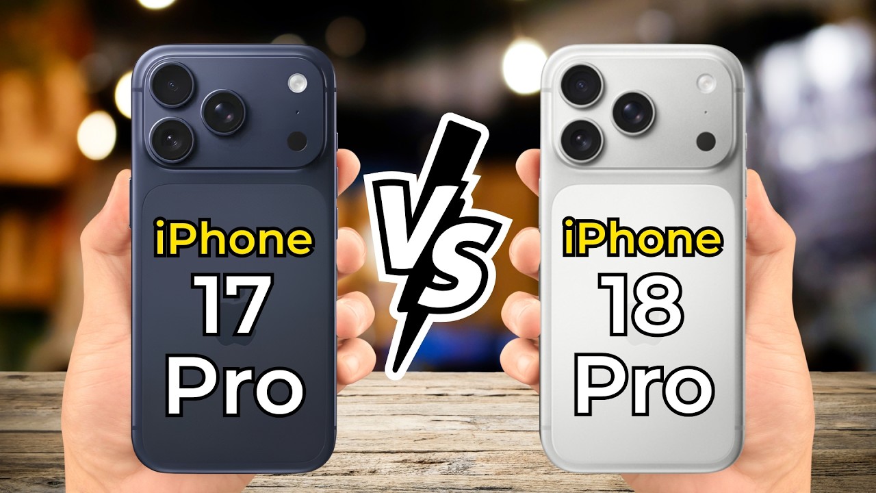 Apple iPhone 18 Pro vs iPhone 17 Pro 🔥 Full Specs Comparison