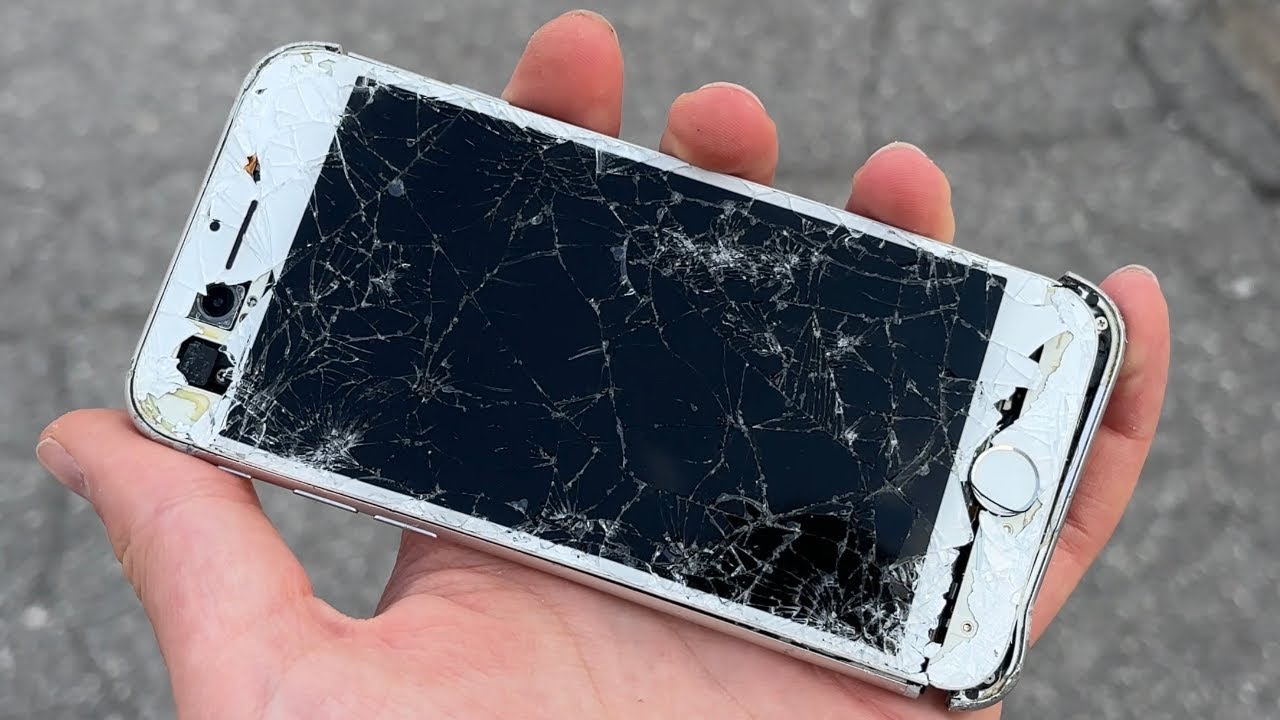 iPhone 8 destruction