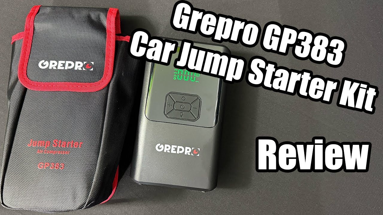 GrePro 5 in 1 Car Jump Starter Kit Review
